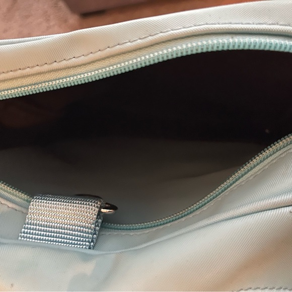 Jon Hart Design Aqua and Tan Duffel Bag - Picture 12 of 13